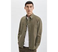 Regular Overshirt Uni Grün XL/43-44 (01.154100-0079-4344)
