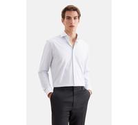 Regular Performance-Hemd Druck Blau 44 (01.852316-0011-44)