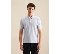Seidensticker Regular Fit Poloshirt Kurzarm hellblau