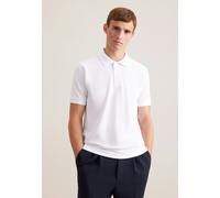 Seidensticker Regular Fit Poloshirt Kurzarm weiss