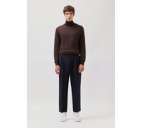 Strickpullover STUDIO SEIDENSTICKER, Herren, Gr. L, dunkelbraun, 90% Wolle, 10% Seide, regular fit, Pullover Strickpullover, 1/1 (72888523-L) dunkelbraun