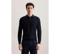 Seidensticker Herren Regular Fit Langarm Polo Polo-Pullover