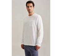 Regular Pyjama Oberteil Uni Ecru S (12.100450-0002-S)