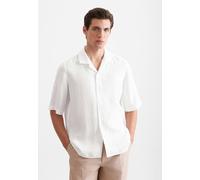 Regular Resort Hemd Uni Weiß XL (01.850458-0001-XL)