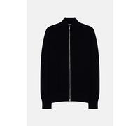 Regular Strick-Jacke Uni Blau 3XL (01.155262-0019-3XL)