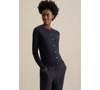 Regular Strick-Jacke Uni Blau XS (60.536083-0019-XS)