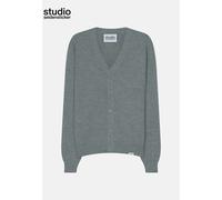 Regular Strick-Jacke Uni Grau M (01.555082-0033-M)