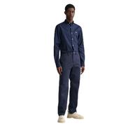 GANT Herren Regular Twill Chinos Klassische Hose, Marine, Standard