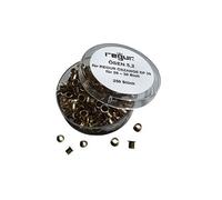 REGUR® Ösen Durchmesser: 4mm Länge: 5,2mm Messing 250 St./Pack.