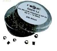 REGUR® Ösen Durchmesser: 4mm Länge: 3,2mm Messing 250 St./Pack.