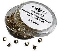 Regur ® Ösen Länge 4,2mm messing PA=250St
