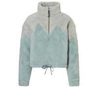 Rehall - Women's Lauren - Fleecepullover, Gr. XS, grau/türkis (StormySea)