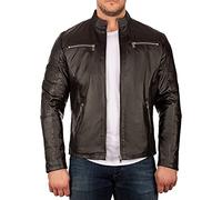 Reichstadt Herren Jacke 20RS25PU Schwarz - Kunstleder M