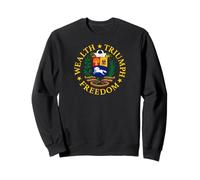 Reichtum, Triumph, Freiheit Venezuela Wappen Sweatshirt