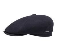 Reid 6 Panel Flatcap by Stetson dunkelblau 62 cm