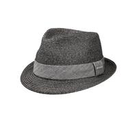 Reidton Toyo Trilby Strohhut by Stetson anthrazit M (56-57 cm)