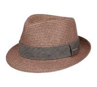 Reidton Toyo Trilby Strohhut by Stetson altrosa L (58-59 cm)