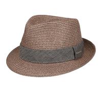 Reidton Toyo Trilby Strohhut by Stetson altrosa XL (60-61 cm)