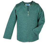 Reiff - Kid's Jacke Elina - Merinojacke, Gr. 86-92, türkis (Salbei)