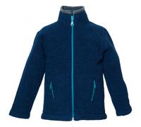 Reiff - Kid's Wollfleecejacke Colori - Merinojacke, Gr. 116, blau (Navy/Petrol)