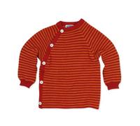 Reiff Reläx 20175 - Ringel-Schlüttli Bio-Merino-Schurwolle (kbT) burgund/cayenne, Size / Größe:74/80