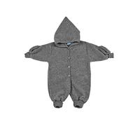 Reiff Strick Fleeceoverall Wagenanzug Schurwolle Bio Öko kbT *NEU*, Gr. 98/104, grau