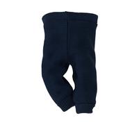 Reiff Strickwaren Baby Hose Schlüttli Bio-Merinowolle Fleece marine Gr.74-80