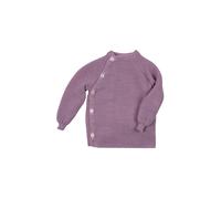 Reiff Strickwaren Baby Jacke Schlüttli Bio-Merinowolle lilac Gr.62/68