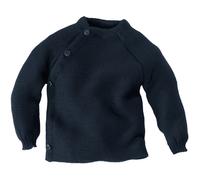 Reiff Strickwaren Baby Jacke Schlüttli Bio-Merinowolle marine Gr.62-68
