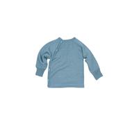 Reiff Strickwaren Baby Jacke Schlüttli Wolle Seide Frottee aqua Gr.50/56