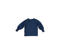 Reiff Strickwaren Baby Jacke Schlüttli Wolle Seide Frottee marine Gr.74/80