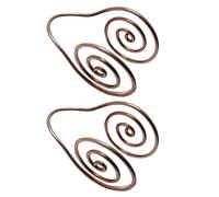 Reiki Handringe - 2er Set Spiral-Handringe | Metall Meditationszubehör Für Damen & Herren, Stilvolle Wohnkultur Und Spiritueller Schmuck Zur Entspannung Ideal Als Geschenk Für Die