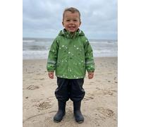 Reima 2tlg. Regenoutfit "Moomin" in Grün - Größe 86 | Babyjacken