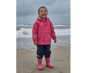 Reima 2tlg. Regenoutfit "Tihku" in Pink - Größe 110 | Babyjacken