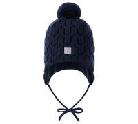 Strickmütze Nunavut Reima Kinder, Merinowolle blau Gr. 48 cm