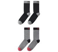 Reima - Kid's Parit Socks - Merinosocken, Gr. 34-37, grau/schwarz (Black)