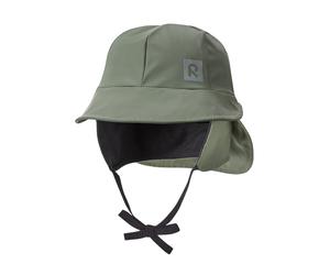 Reima Kids' Rain Shell Hat Rainy Greyish Green Greyish green 8920 52