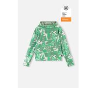 Reima Kinder Kapuzen-Langarmshirt Surista mit Insektenschutz Grün 110