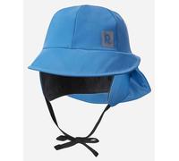 Reima Kinder Regenhut Rainy, wasserdichte Kopfbedeckung mit Ohrenschützer und Reflektoren, Unisex Regenbekleidung für Mädchen und Jungen Denim Blue 50