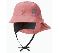 Reima Kinder Regenhut Rainy, wasserdichte Kopfbedeckung mit Ohrenschützer und Reflektoren, Unisex Regenbekleidung für Mädchen und Jungen Rose blush 52