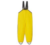 Reima - Lammikko Regenhose für Kinder Wasserdicht - Strapazierfähige Matschhose Jungen und Mädchen mit verstellbaren Hosenträgern, elastischen Beinabschlüssen - Yellow, 116