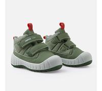 Reima - Passo 2.0 Wasserfeste ReimaTec Schuhe für Kinder - Leichte, Flexible wasserdichte Schuhe für Kinder mit Klettverschluss und herausnehmbaren Happy Fit Einlegesohlen - Greyish Green, 27