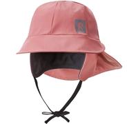 Reima Kinder Regenhut Rainy, wasserdichte Kopfbedeckung mit Ohrenschützer und Reflektoren, Unisex Regenbekleidung für Mädchen und Jungen Rose blush 48