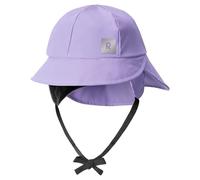 Reima - Rainy Regenhut für Kinder - wasserdichter Kinder Regenhut mit Ohrenschützern, Nackenschutz, verschweißten Nähten, reflektierenden Details, maschinenwaschbar - Blooming Lilac, 52