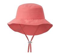 Reima Rantsu UV Sonnenhut Kinder - Breite Krempe, Schnellverschluss, Sommerhut für Kinder, Jungen und Mädchen, leichtes, atmungsaktives Polyester, maschinenwaschbar, Misty Red, 52