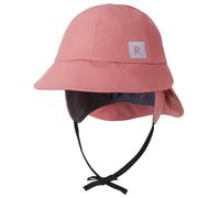 Reima Kinder Regenhut Rainy, wasserdichte Kopfbedeckung mit Ohrenschützer und Reflektoren, Unisex Regenbekleidung für Mädchen und Jungen Rose blush 54