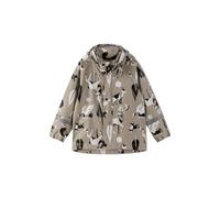 Reima Regenjacke Vesi für Kinder, wasserdichte Jacke für Jungen & Mädchen Earthy Beige