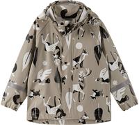 Reima Regenjacke Vesi für Kinder, wasserdichte Jacke für Jungen & Mädchen Earthy Beige
