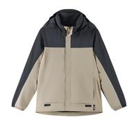 Reima - ReimaTec Salmi wasserdichte Regenjacke für Kinder - Leichte Übergangsjacke für Jungen und Mädchen mit 10.000 mm Schutz, atmungsaktives, winddichtes Material - Earthy Beige, 110