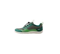 Reima ReimaTec Tallustelu Greyish (5400137B-8920) Kinderschuhe Barefoot Green grün, wasserdicht, atmungsaktiv, Schnürschuhe, Flexible Sohle, bequem, Größe 34 EU